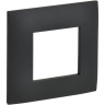 Рамка на 1 пост IEK SKANDY SK-F01G графит SK-M12-K53