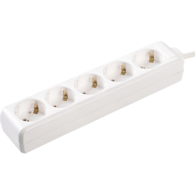 Удлинитель IEK У05 5 мест 2P+PE/5м 3х1мм2 16А/250В - WYP10-16-05-05-Z-N